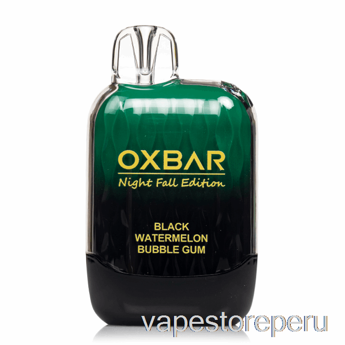 Vape Recargable Oxbar G8000 Desechable Chicle Sandía Negro